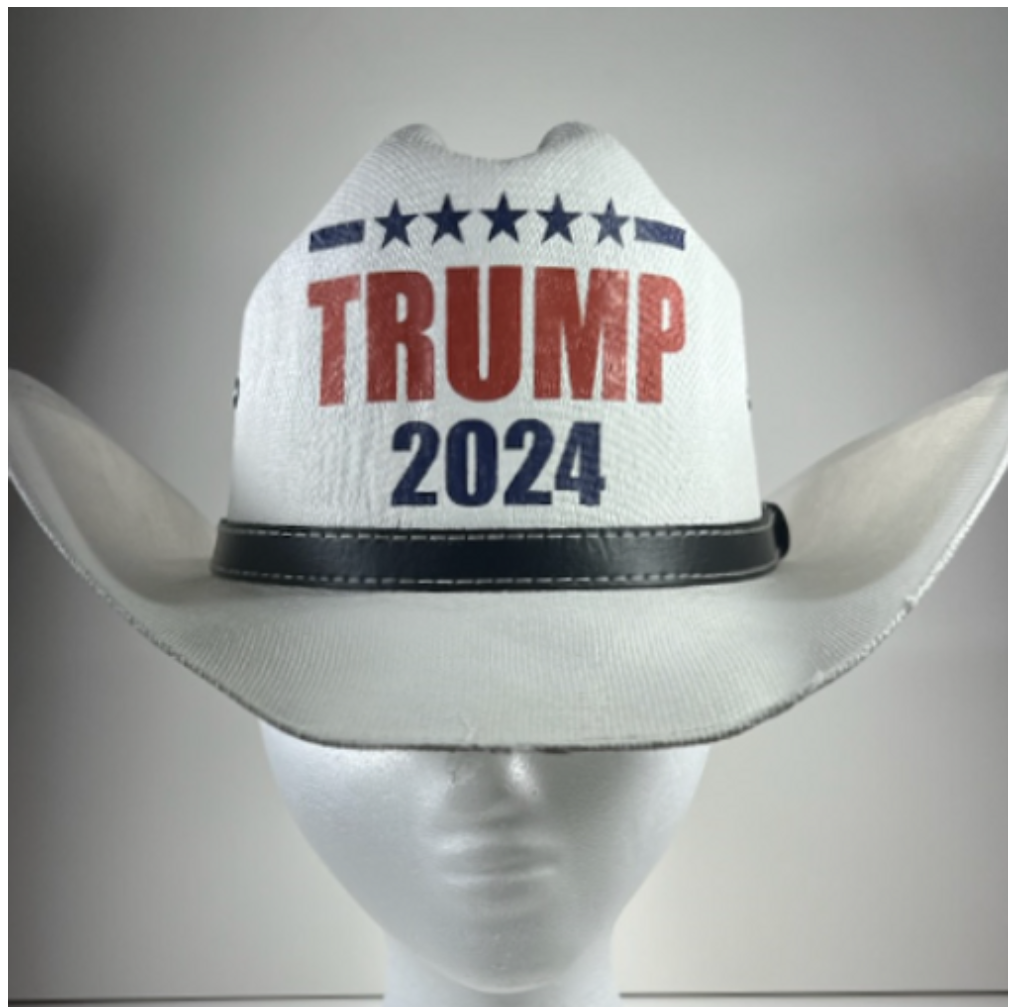 Trump 2024 Cowboy Hat