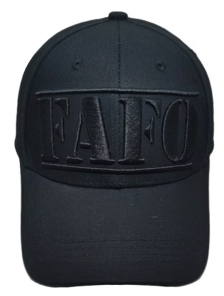 Trump Dark FAFO Cap - Available in Black