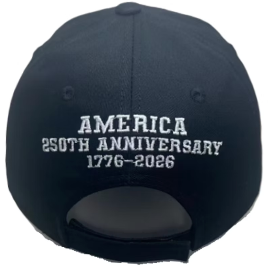 America 250th Anniversary Caps