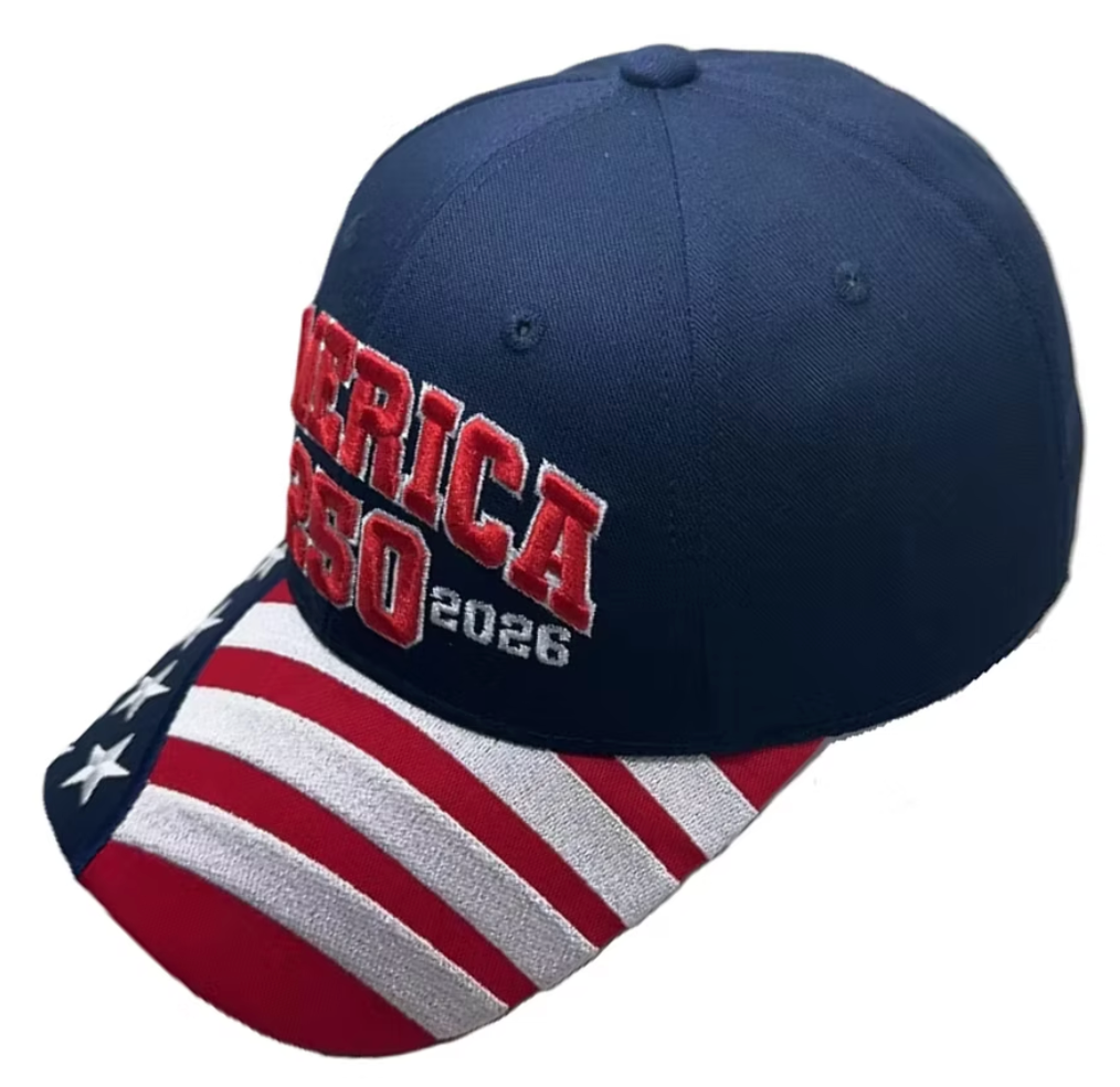 America 250th Anniversary Caps