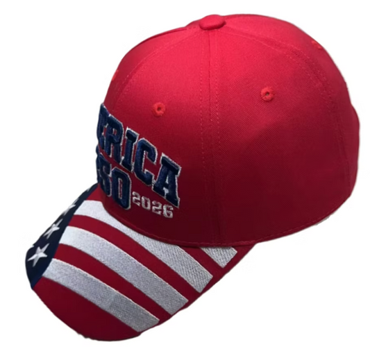 America 250th Anniversary Caps