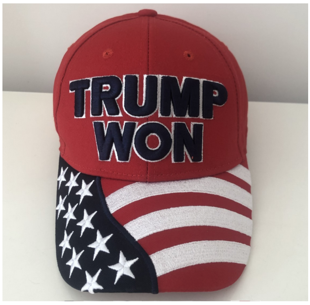 Trump Won American Flag Cap