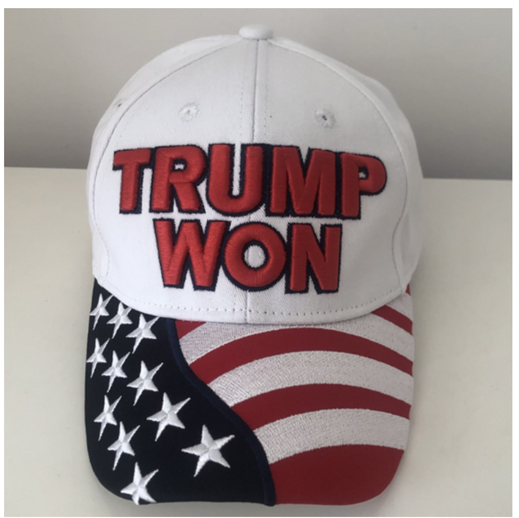 Trump Won American Flag Cap