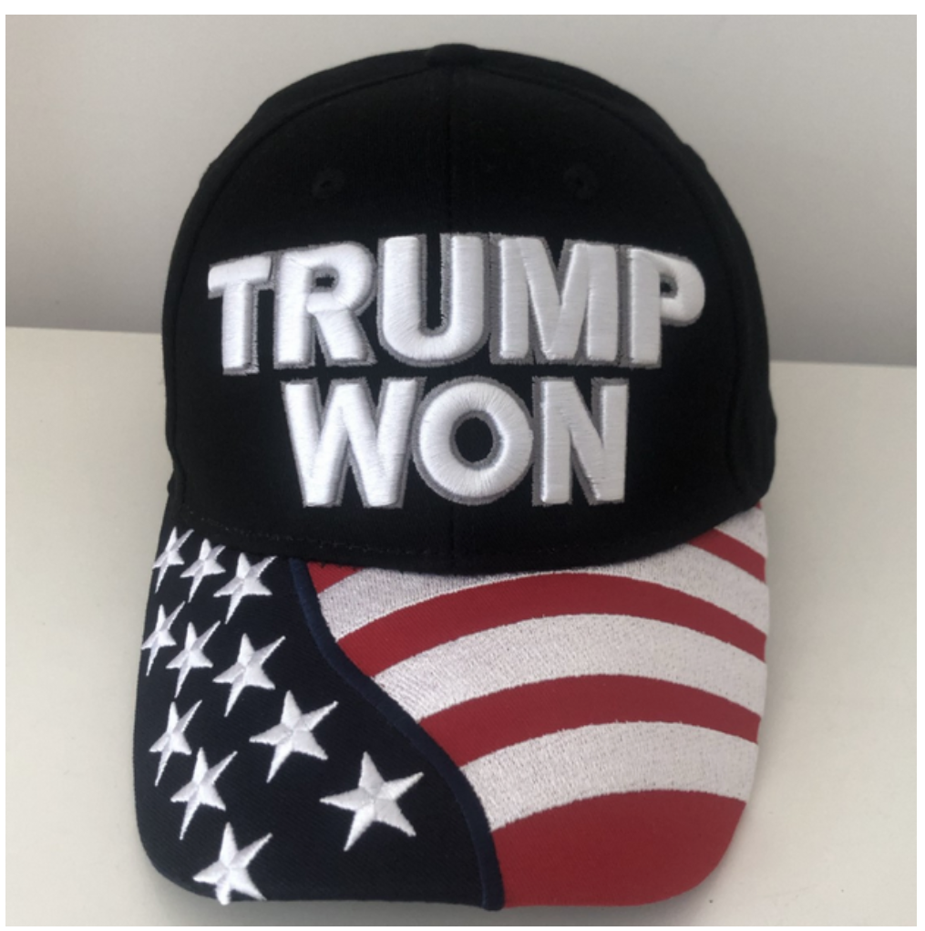 Trump Won American Flag Cap