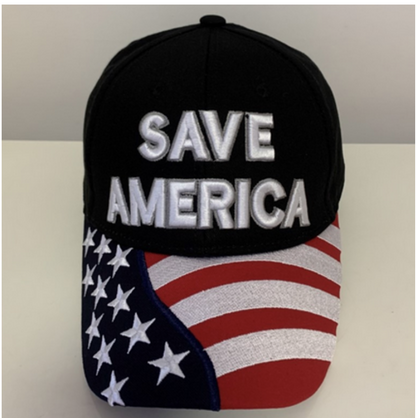 Save America American Flag Cap