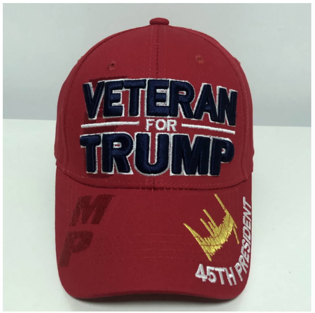 Veteran For Trump Caps