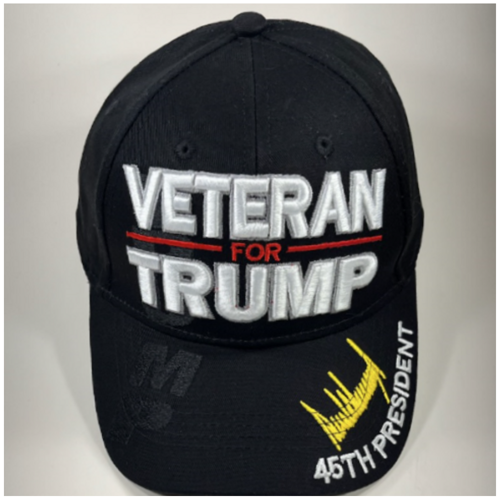 Veteran For Trump Caps