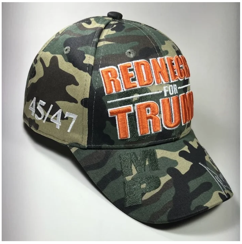 Rednecks For Trump 45/47 Caps