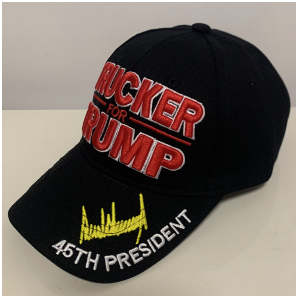 Trucker For Trump Cap
