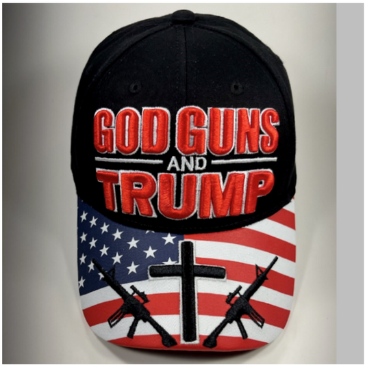 GOD, GUNS and TRUMP Cap