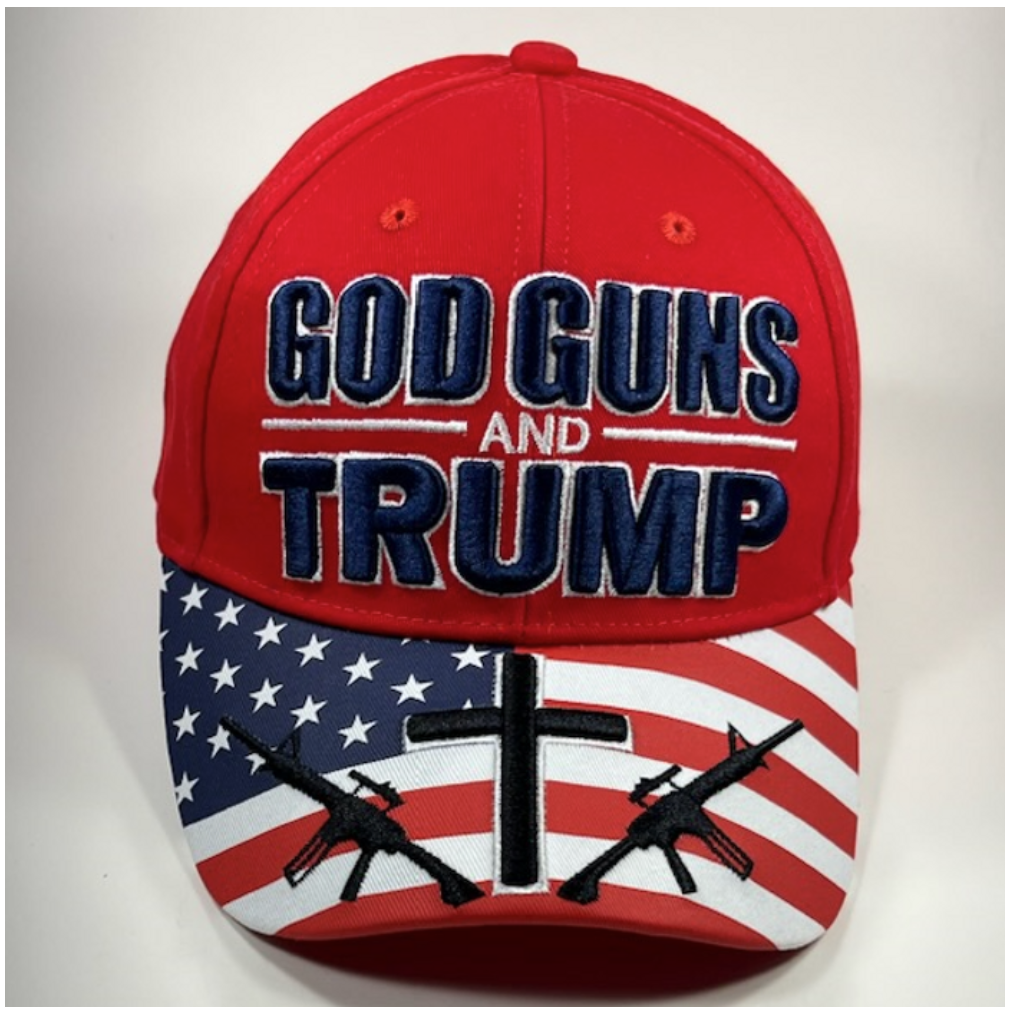 GOD, GUNS and TRUMP Cap