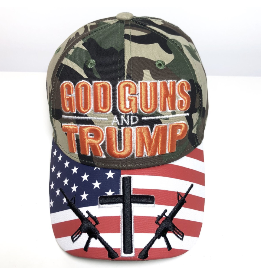 GOD, GUNS and TRUMP Cap