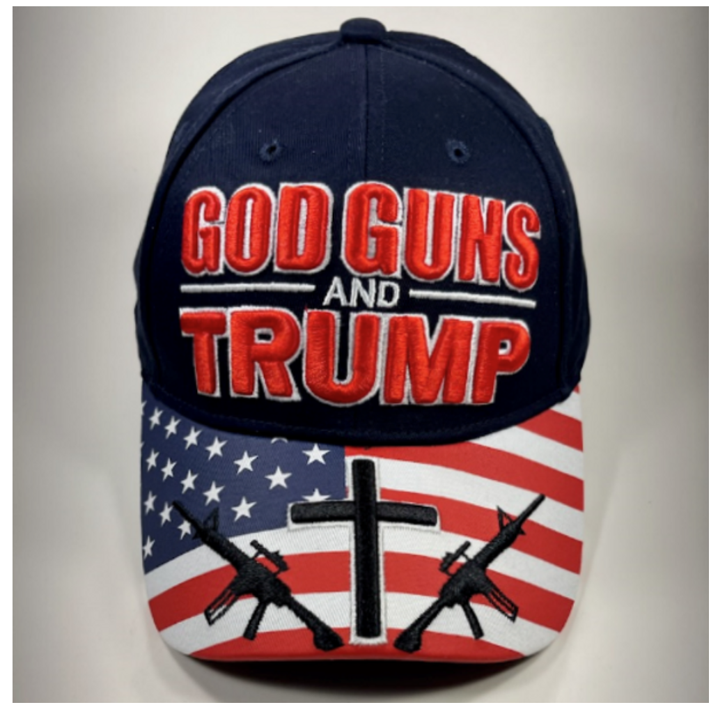 GOD, GUNS and TRUMP Cap