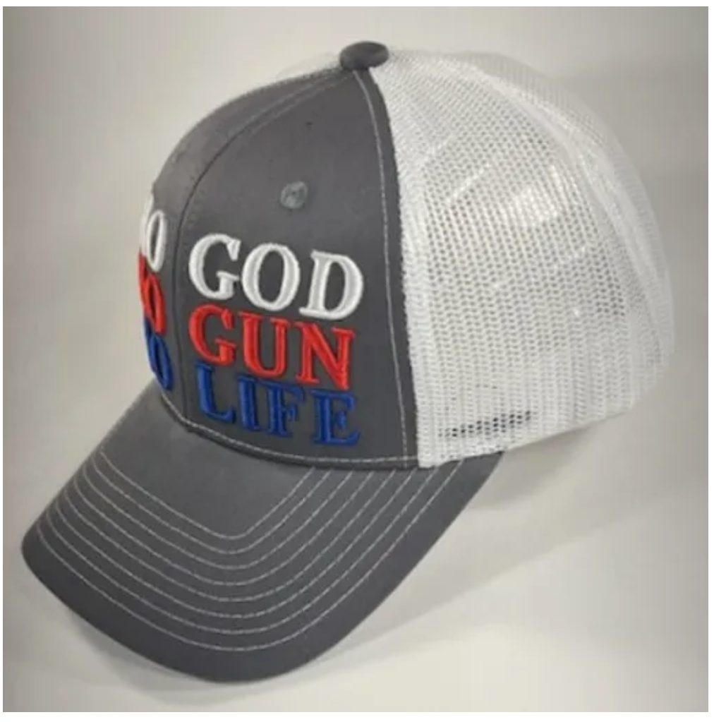 Pro God Pro Gun Pro Life Trucker Cap