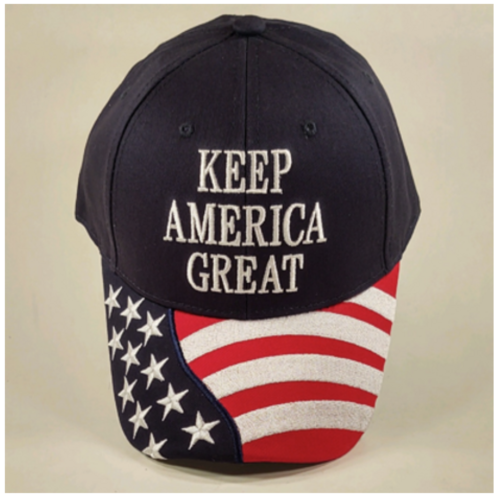 American Flag "Keep America Great" Cap.