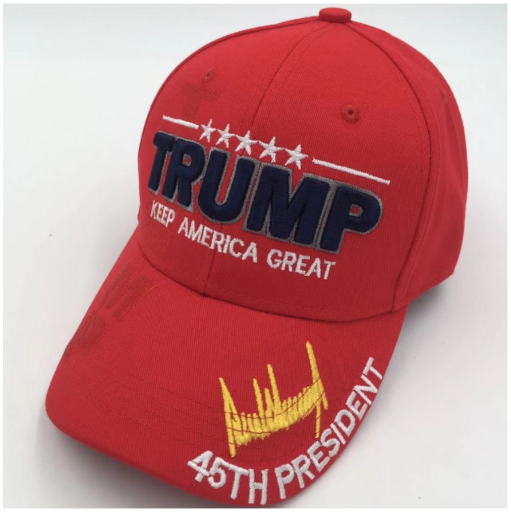 Trump Signature “Keep America Great” Cap