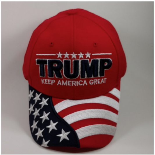American Flag TRUMP "Keep America Great" Cap