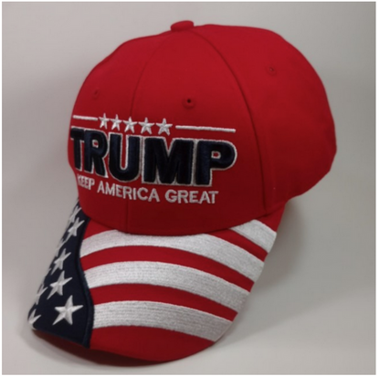 American Flag TRUMP "Keep America Great" Cap