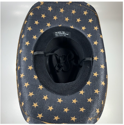Tan American Flag Cowboy Hat