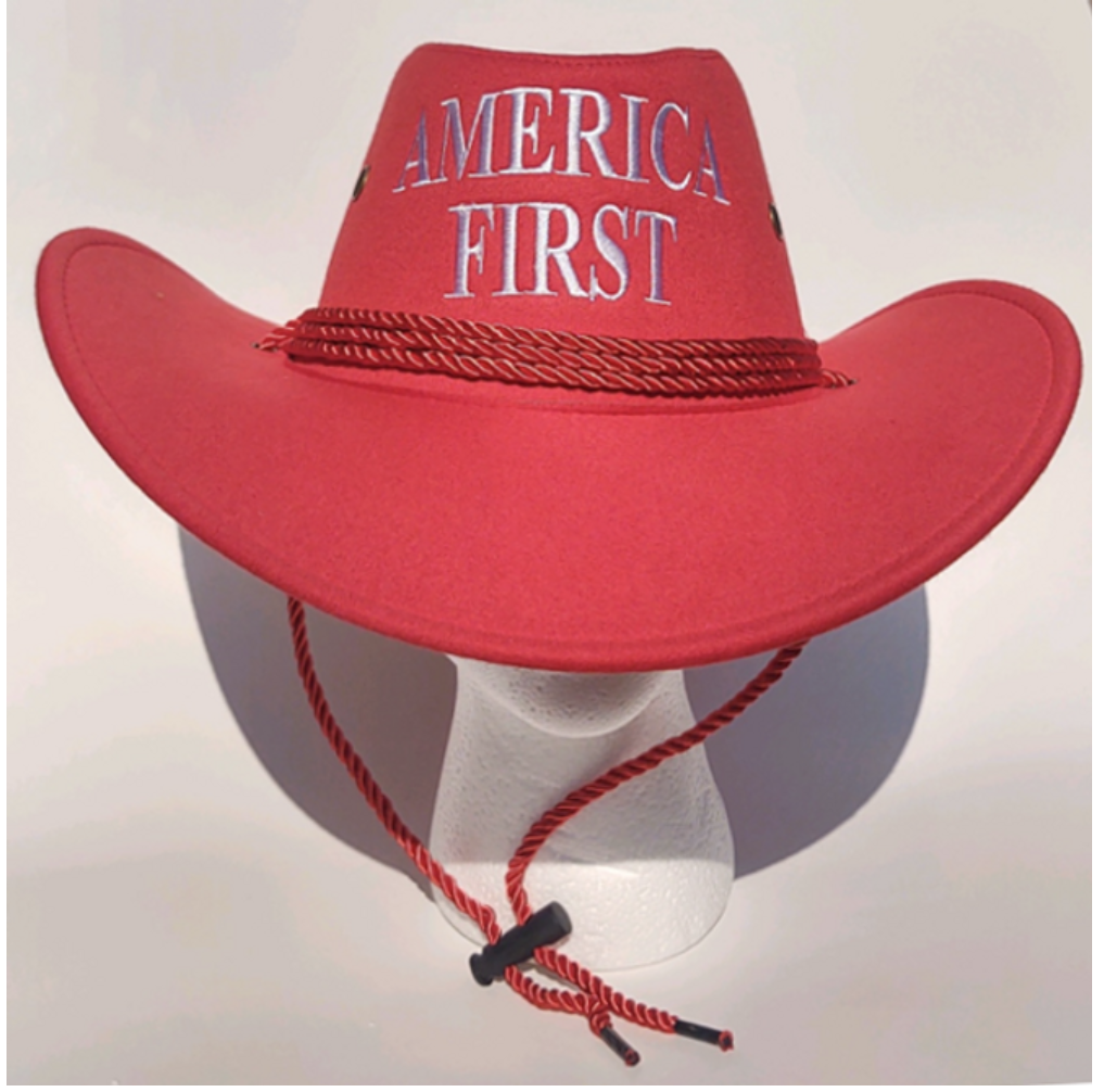 America First Cowboy Hat