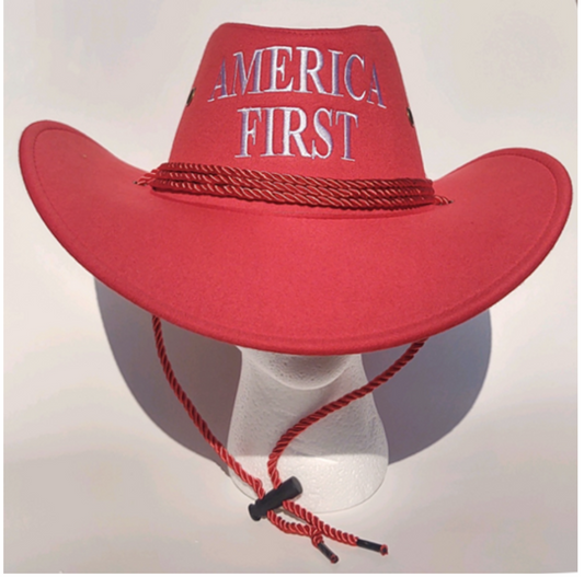 America First Cowboy Hat