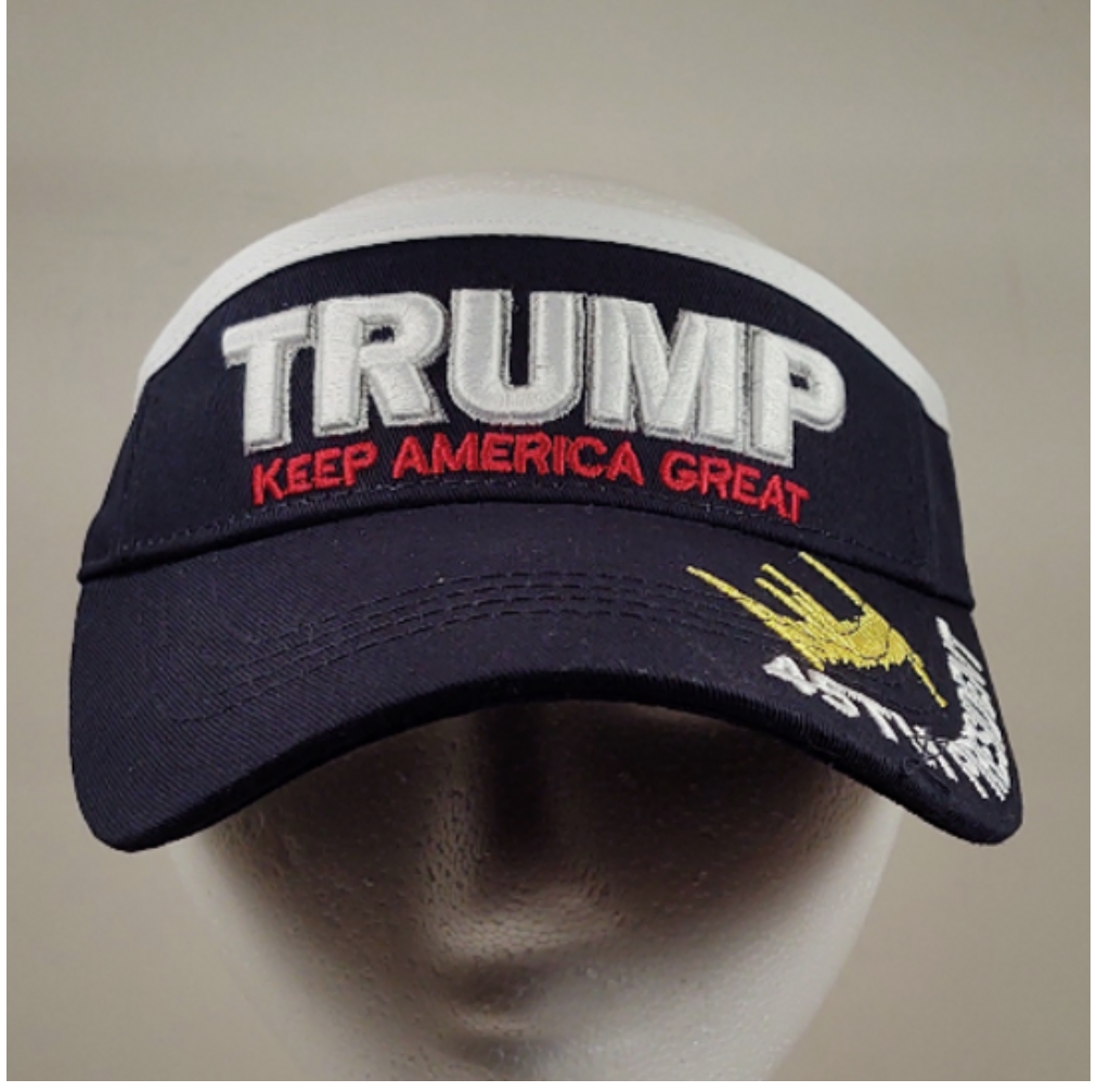 Trump "Keep America Great" Signature Visor