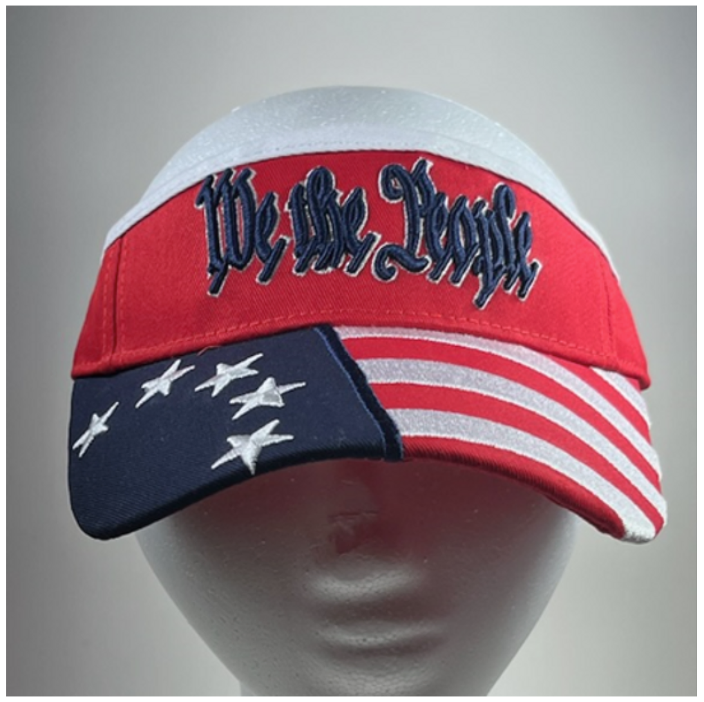 "We The People" Visor