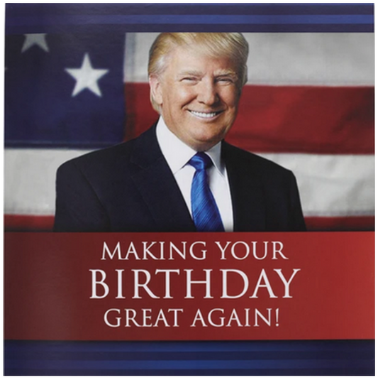 Donald Trump Talking Birthday Card