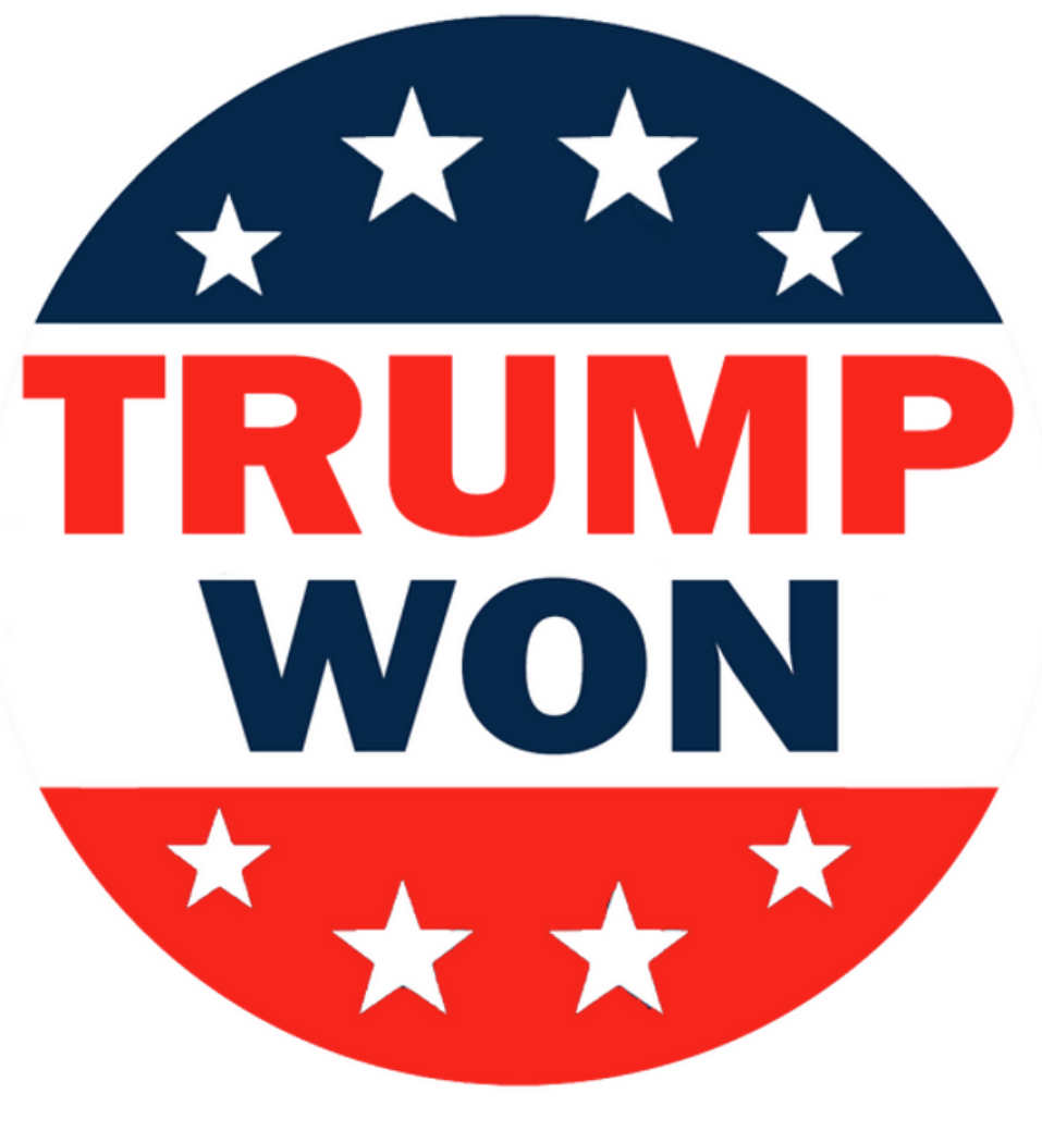 Trump Won button