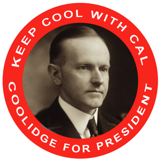 Keep Cool With Cal metal button
