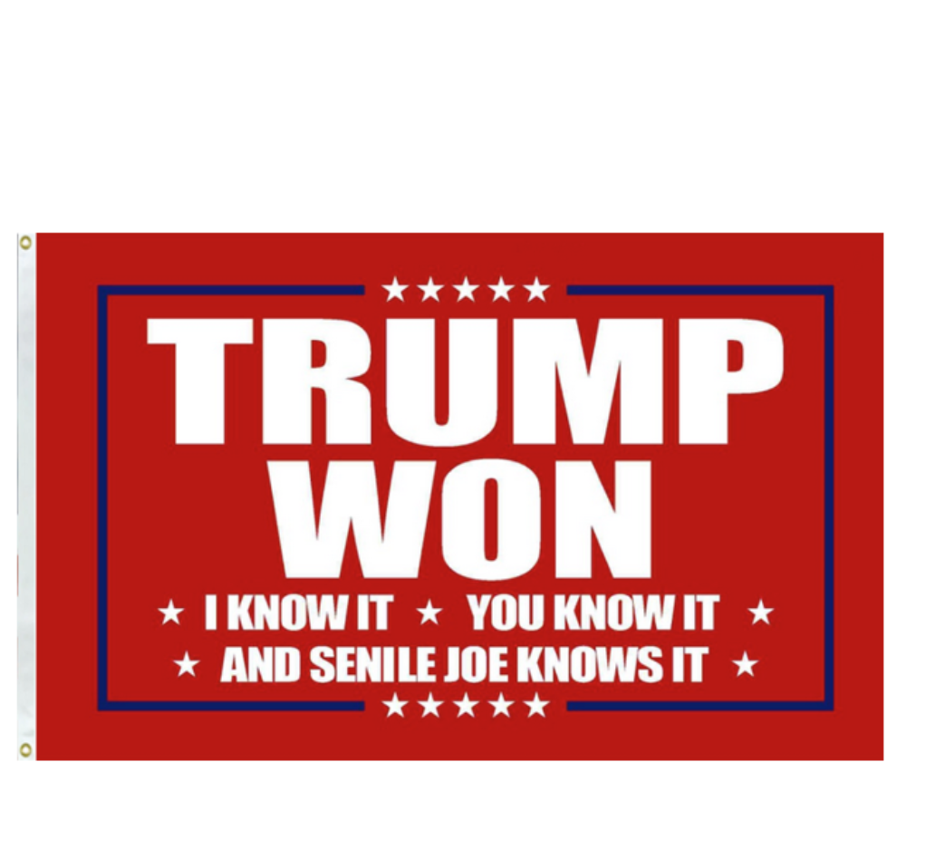 Trump Won Red Banner