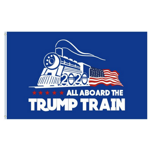 Trump Train Flag