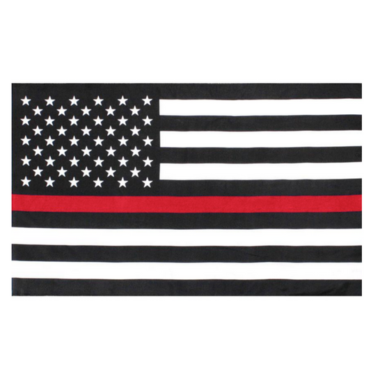 Red Line American Flag