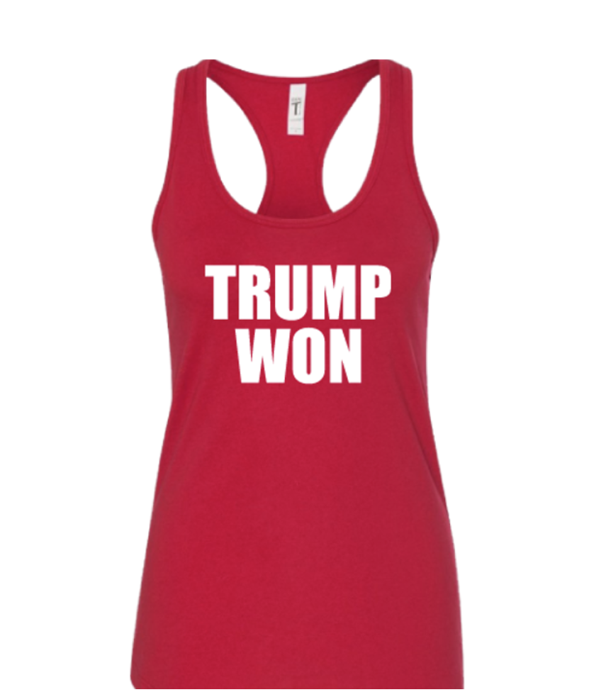 Trump Won Women's Tank Top