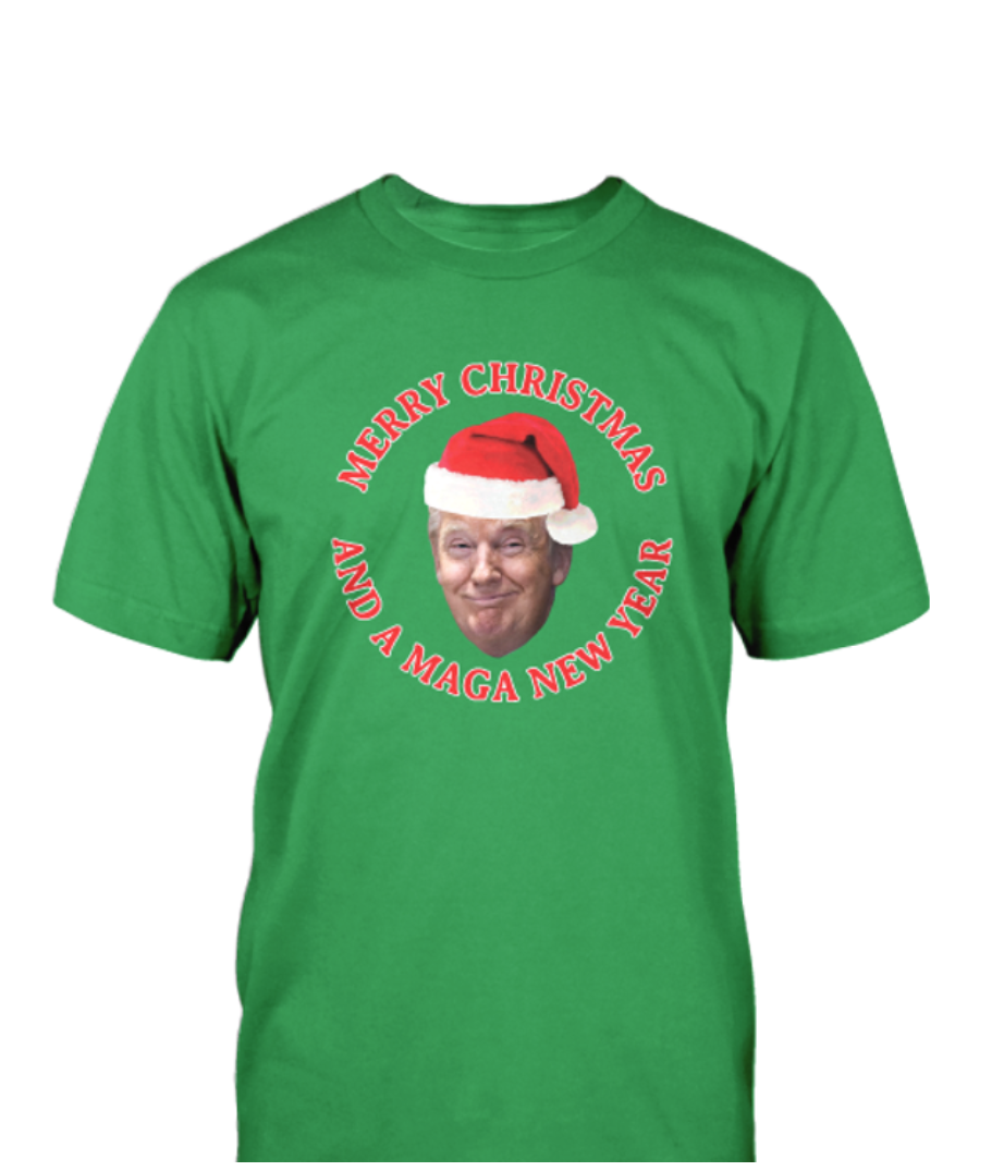 Merry Christmas And A MAGA New Year T-Shirt