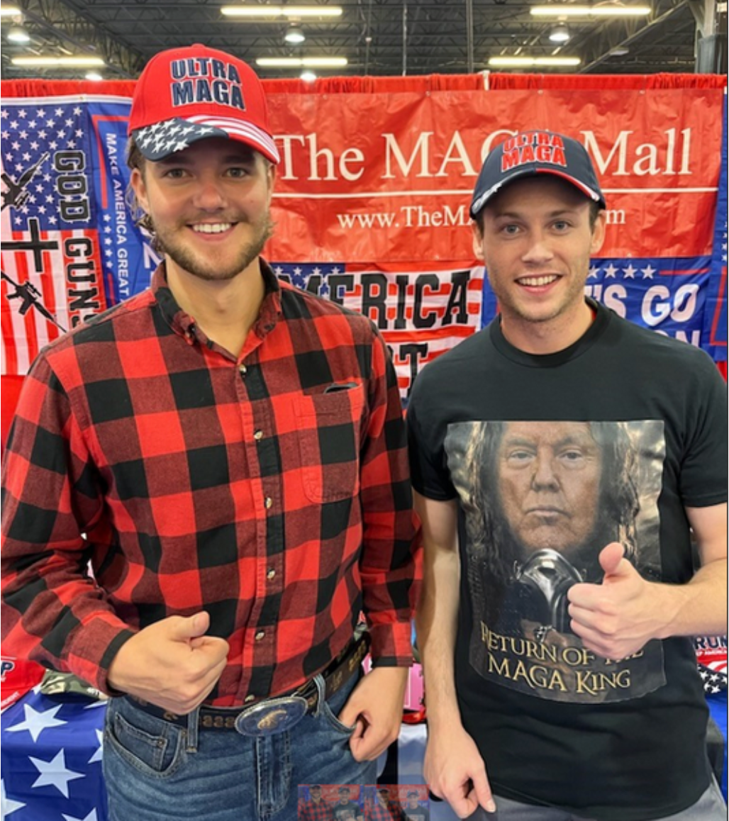 Ultra MAGA American Flag Cap