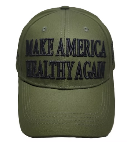 Make America Healthy Again 45/47 Cap – Available in Olive Green