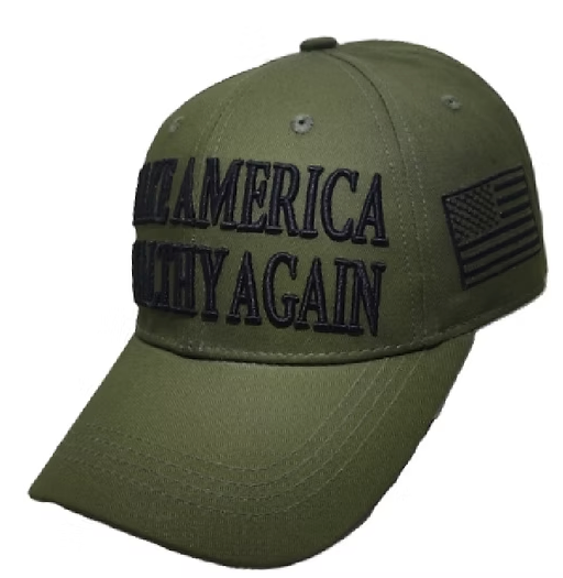 Make America Healthy Again 45/47 Cap – Available in Olive Green