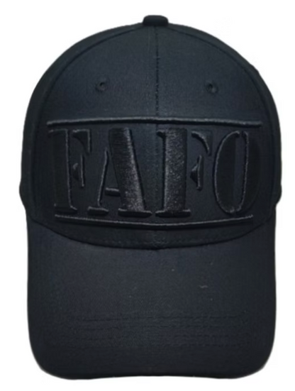 Trump Dark FAFO Cap - Available in Black
