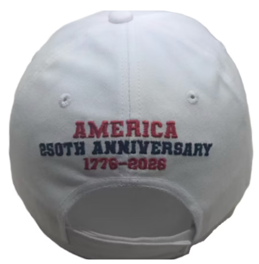 America 250th Anniversary Caps