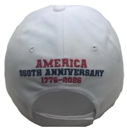 America 250th Anniversary Caps