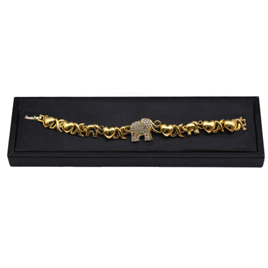 Gold Elephant Bracelet
