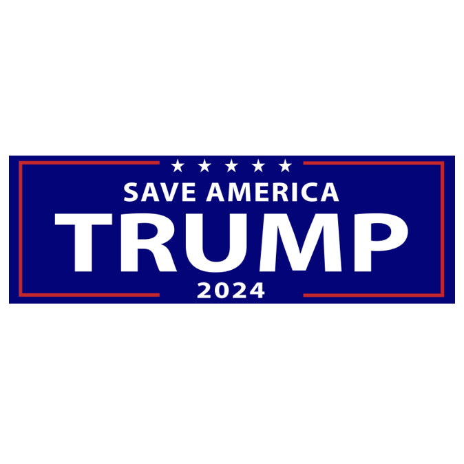 Save America Trump 2024 bumper sticker